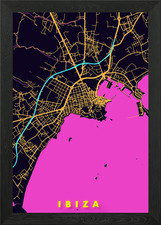 Ibiza Spagna poster arte da