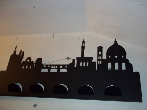 Attaccapanni muro moderno - attaccapanni,