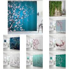 Tenda doccia fiori piante