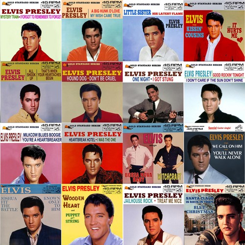 Elvis presley gold standard - gold,