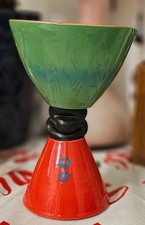 Vaso ceramica studio italiano