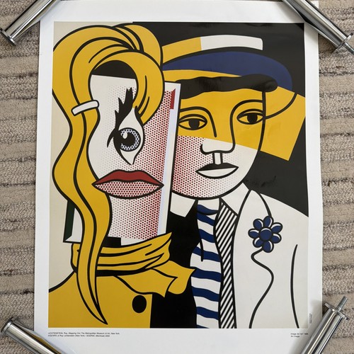 Roy lichtenstein stepping out - lichtenstein,