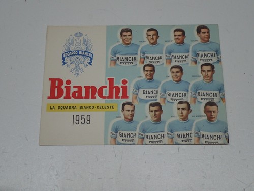 Ciclismo squadra bianchi 1959 - ciclismo,