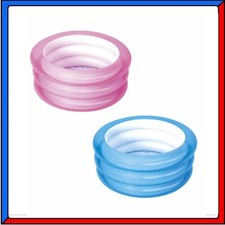 Piscina Gonfiabile Gioco per Bambini Fuoriterra 3 Anelli 70x30 da Giardino Mare