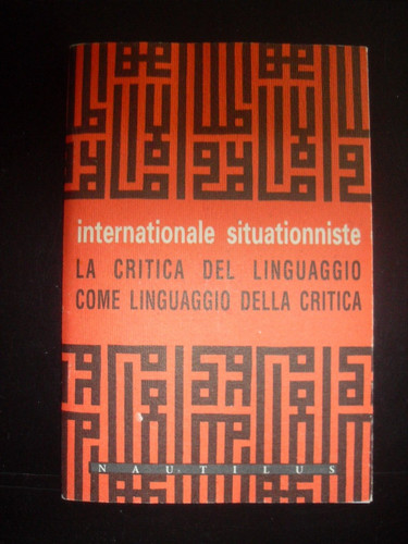 Internat situationniste la - situationniste,