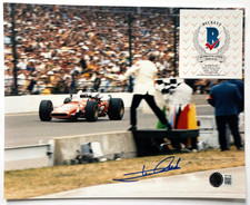MARIO ANDRETTI FOTO FIRMATA