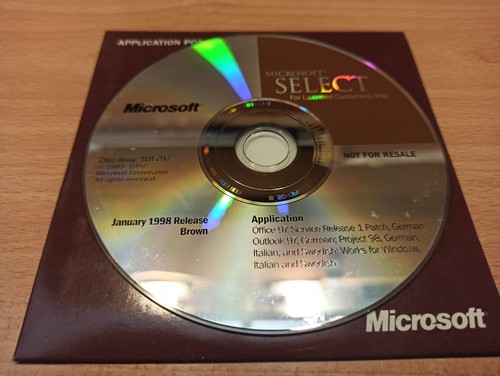 Vintage microsoft select - microsoft,