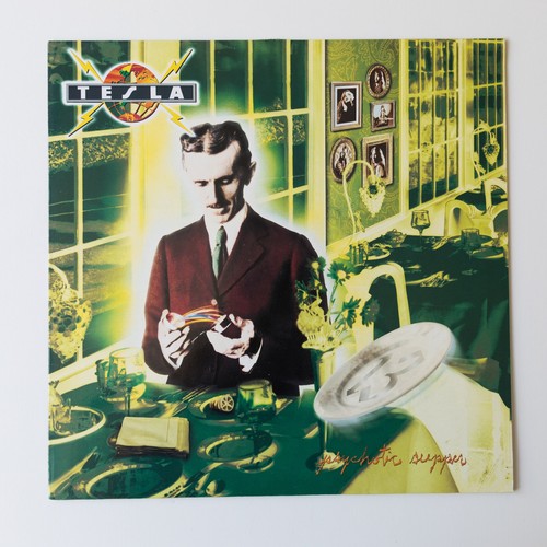 Tesla psychotic supper lp - tesla,
