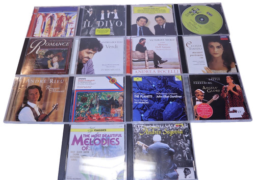 Lot classical music cds - 14,