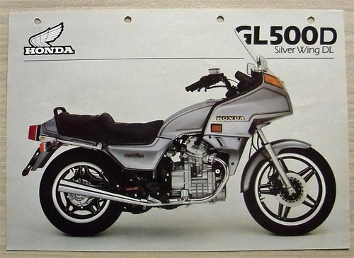 Honda gl500d silver - silver, wing