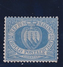 SAN MARINO 1877 10 CENTESIMI