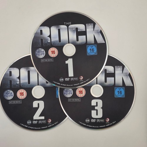 Wwe the rock dvd set - wwe,