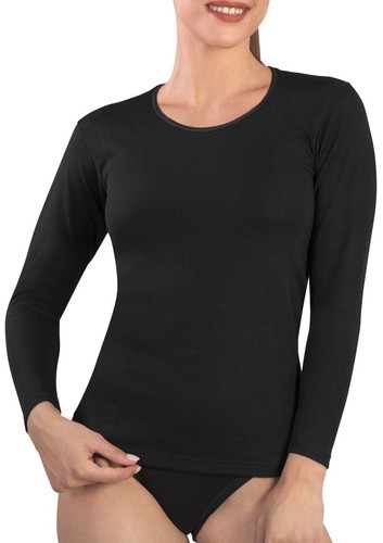 Maglia girocollo donna tessuto - maglia,