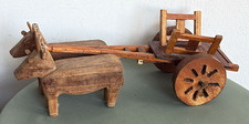 CARRETTO CON BUOI E GIOGO IN