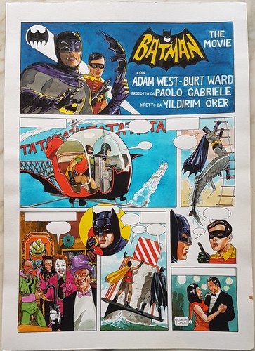 Batman tavole originali di - 3,