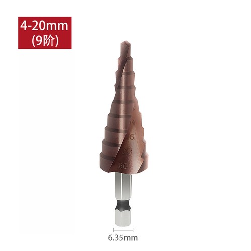 Trapano cono 6mm 32mm - cono,