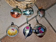 Palle di Natale in vetro soffiato anni 60 Lotto 3