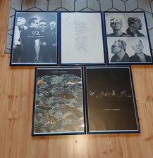 U2 Poster Limitierte Fanclub