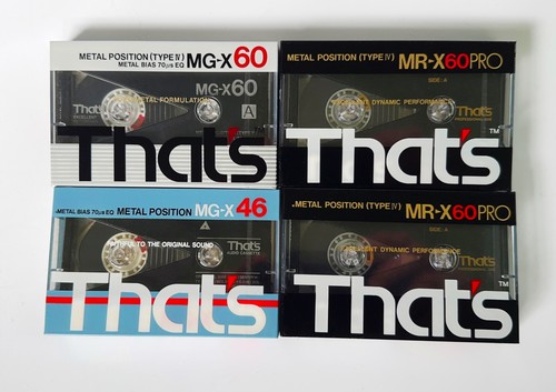 That audiocassette una - that's,
