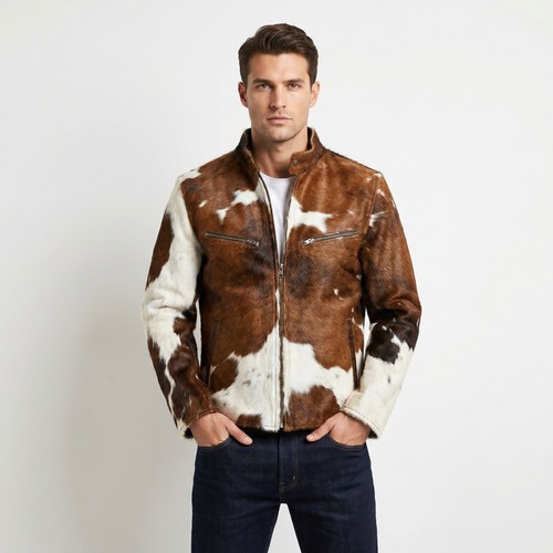 Giacca uomo vera - pelle, di