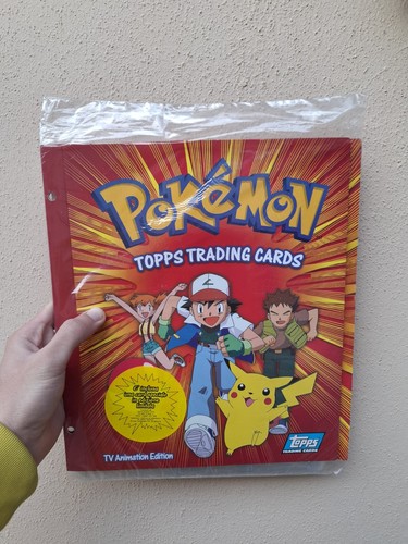 Pokemon topps serie album - serie, 1