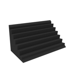 Bass Trap Scanalato nero