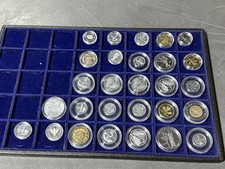 Moneta 1-2-5-10-20-50-100-200-500Rep. Ita. Fondo Specchio  Leggi Descrizione