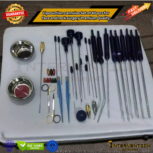 Cannule liposuzione set pz - liposuzione,