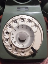 TELEFONO A DISCO VERDE OLIVA