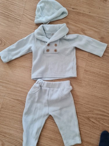 Maglione scialle blu bambino