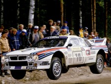 Lancia 037 legendaria poster - lancia,