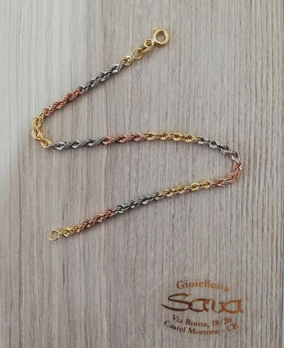 Bracciale fune corda - mm,