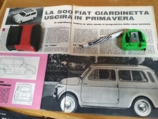 LA FIAT 500 GIARDINETTA USCIRA