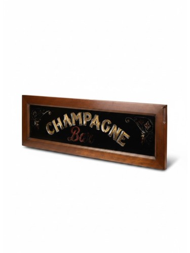 Insegna champagne bar - insegna, bar'