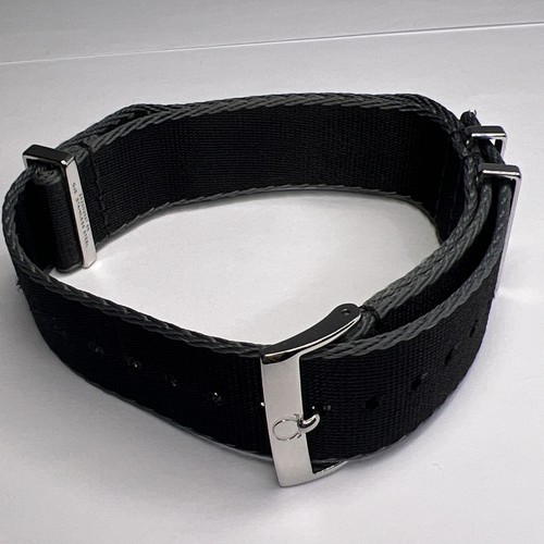 Omega 20mm nero grigio bordi - omega,