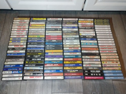 Lot 168 vtg cassette - lot,