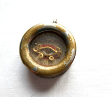 RELIQUIARIO RELIQUIA SAN GIUSEPPE BENEDETTO COTTOLENGO CASETTA DIVINA PROVVIDENZA