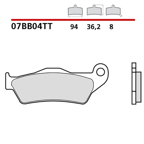 Brembo kit pastiglie freno - pastiglie,