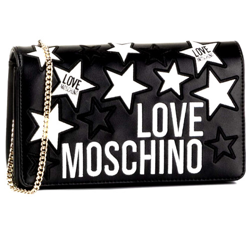 Love moschino black crossbody - love,