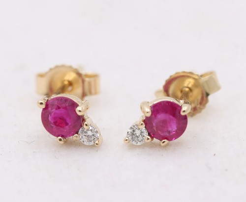 14k oro giallo rotondo - 14k,