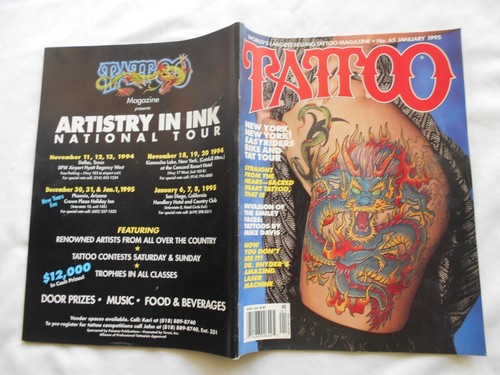 Tattoo magazine january 1995 - magazine-january,
