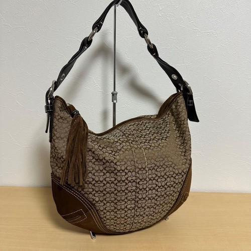 Coach shoulder bag signature - shoulder,