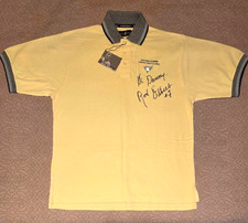 Polo Rod Gilbert firmata autografo golf classico Arnold Palmer NY Rangers L
