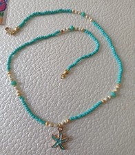 Collana perline vetro di - collana, in