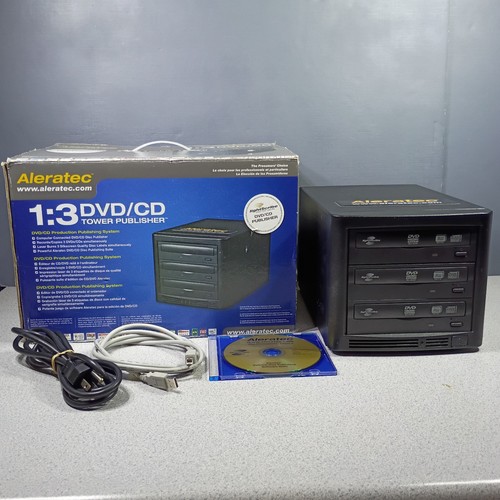 Aleratec dvd cd tower - 1:3,