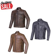Giacca Uomo Biker Vera Pelle