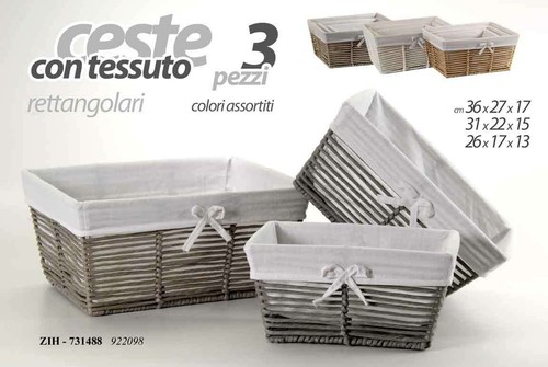 Set ceste cestini - set, 3