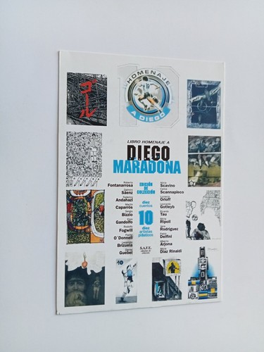 Cartolina libro homenaje - cartolina,