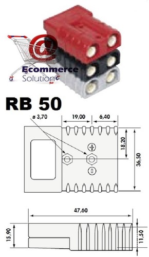 Prise connecteur 50 rb50 - prise,