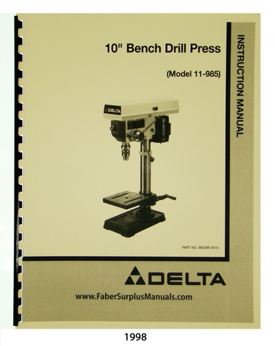 Trapano pressa banco delta - pressa, da